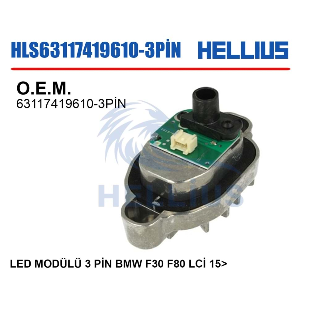 LED MODÜLÜ BMW 3 PİN F30 F80 LCİ 15>