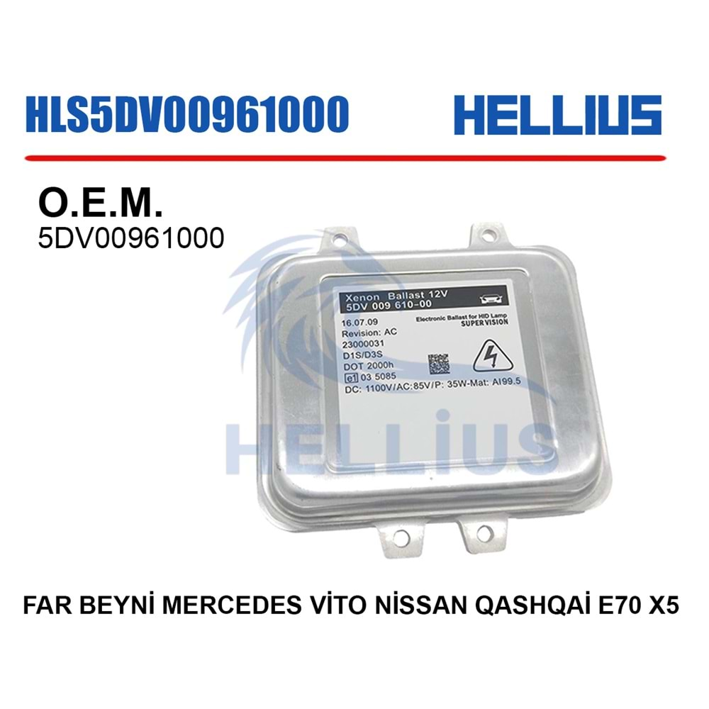 FAR BEYNİ MERCEDES VİTO NİSSAN QASHQAİ E70 X5 X6