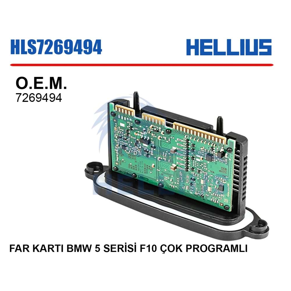 FAR KARTI BMW 5 SERİSİ F10 ÇOK PROGRAMLI