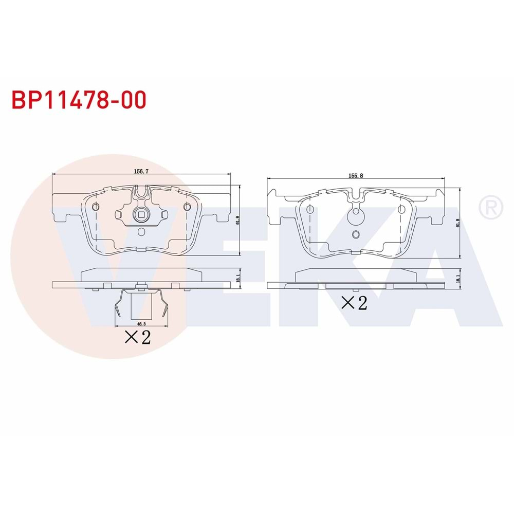 FREN BALATASI BMW ÖN 1 SERİSİ F20/F30