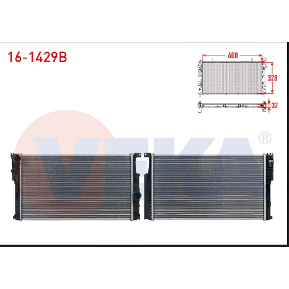 SU RADYATÖRÜ BRAZING BMW 3 (F30) 318İ-320İ-328