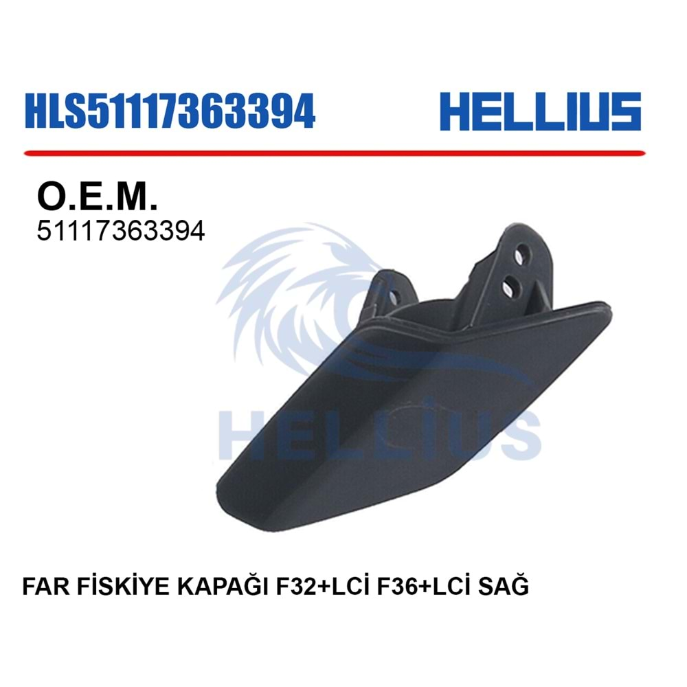 FAR FİSKİYE KAPAĞI F32+LCİ F36+LCİ SAĞ