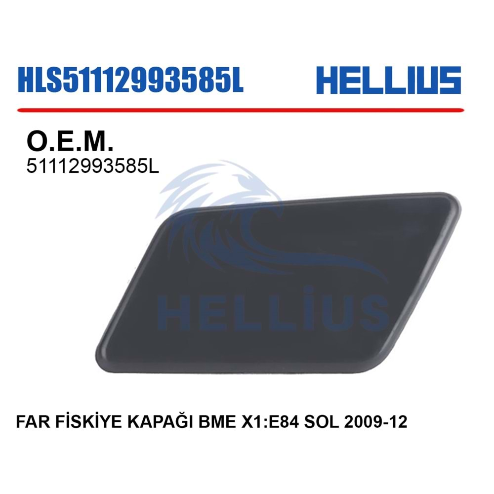 FAR FİSKİYE KAPAĞI BME X1:E84 SOL 2009-12