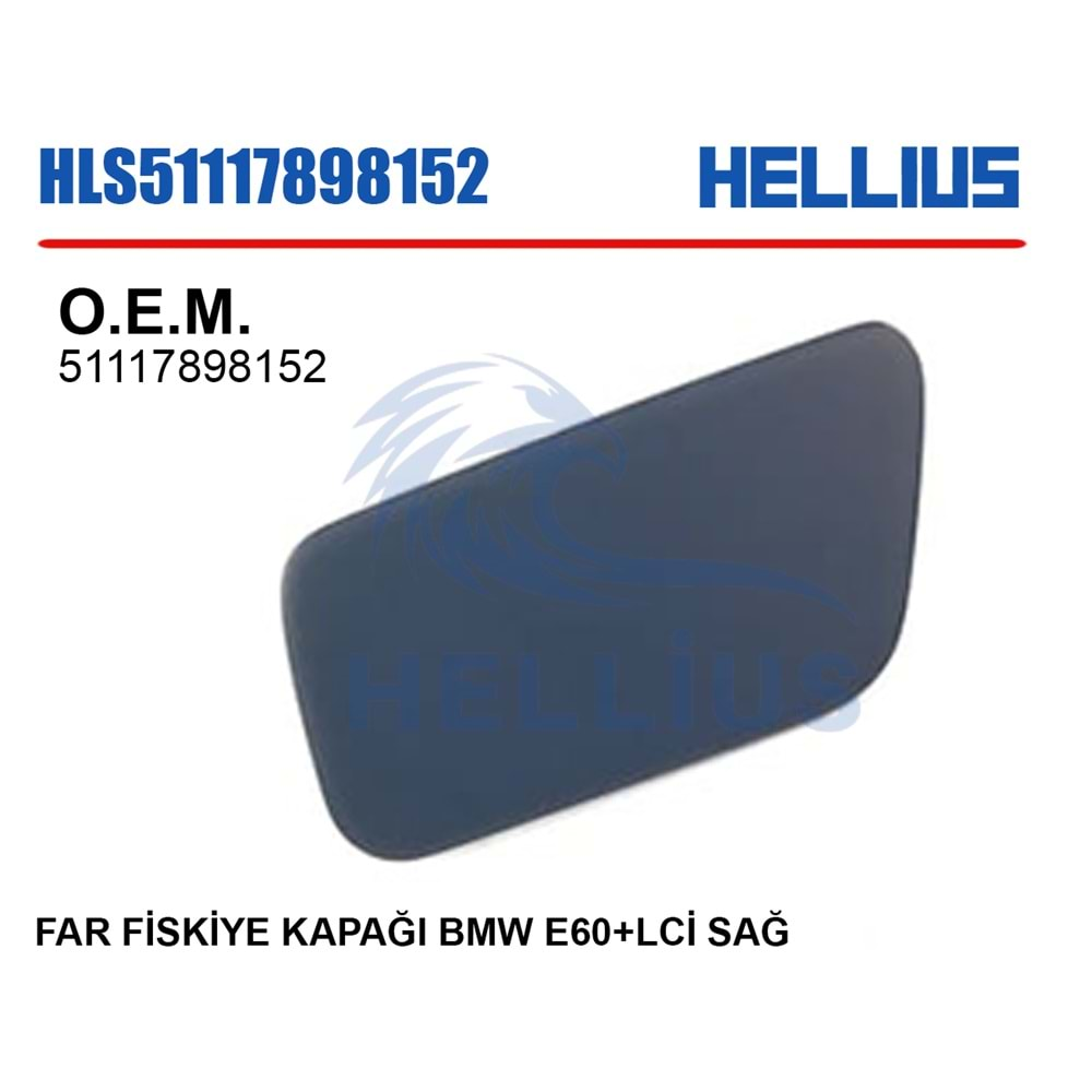 FAR FİSKİYE KAPAĞI BMW E60+LCİ SAĞ ///M5 2003-09