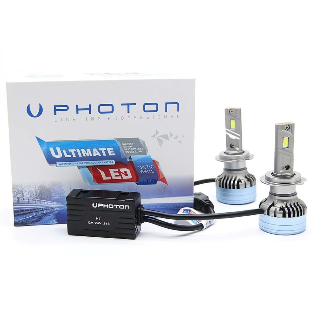 ULTIMATE H7 12-24V AMPUL +5PLUS LED HEADL