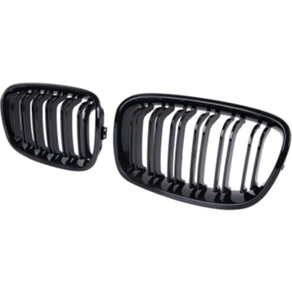 ÖN PANJUR BÖBREK PARLAK SİYAH SET BMW F20