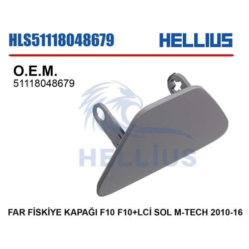 FAR FİSKİYE KAPAĞI F10 F10+LCİ SOL M-TECH 2010-16