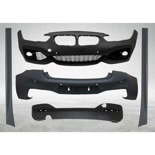 GÖVDE KİTİ BMW F20-LCI SİS Delikli, PDCli:Ön/Arka, 0-Çıkış, Mrşp-li -M-Tech- 2015-19