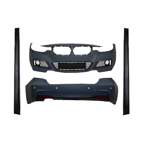 GÖVDE KİTİ BMW F30+LCI F.Yıklı, PDCli:Arka, 0-Çıkış,Mrşp-li -M-Tech- 2012-18