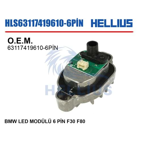LED MODÜLÜ BMW 6 PİN F30 F80 2015>
