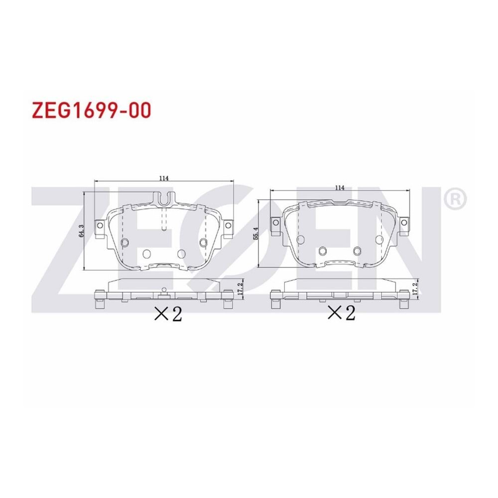 FREN BALATASI MERCEDES ARKA E SERİSİ W213 2016> E220d