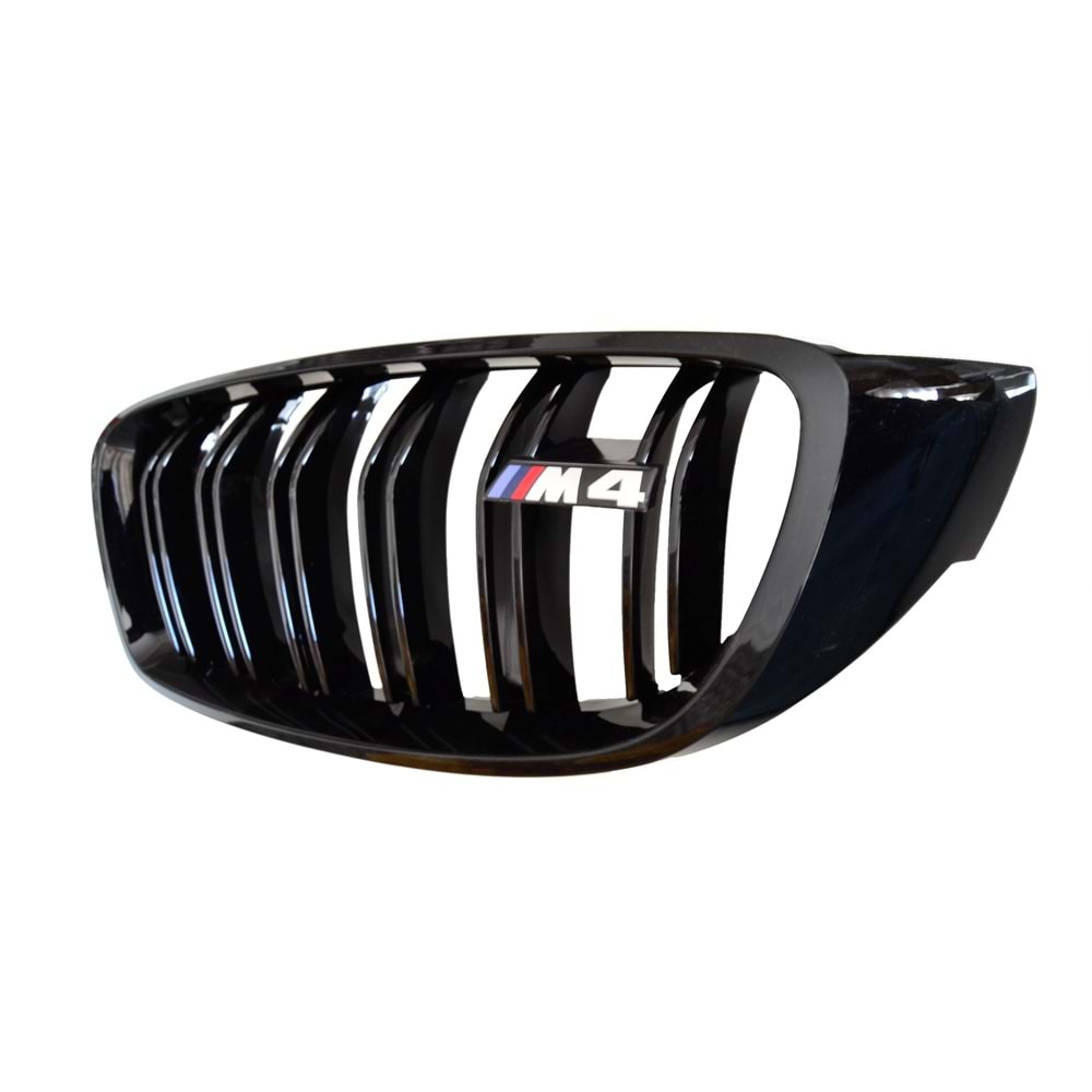 PARLAK SİYAH ÇİFT ŞERİT M4 PANJUR SETİ BMW F32 F33 F36 2013-2019