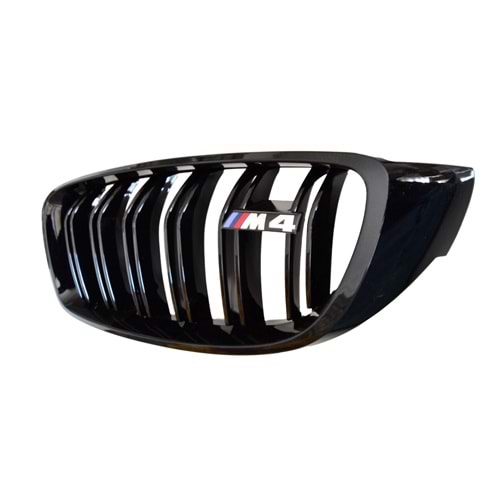 PARLAK SİYAH ÇİFT ŞERİT M4 PANJUR SETİ BMW F32 F33 F36 2013-2019