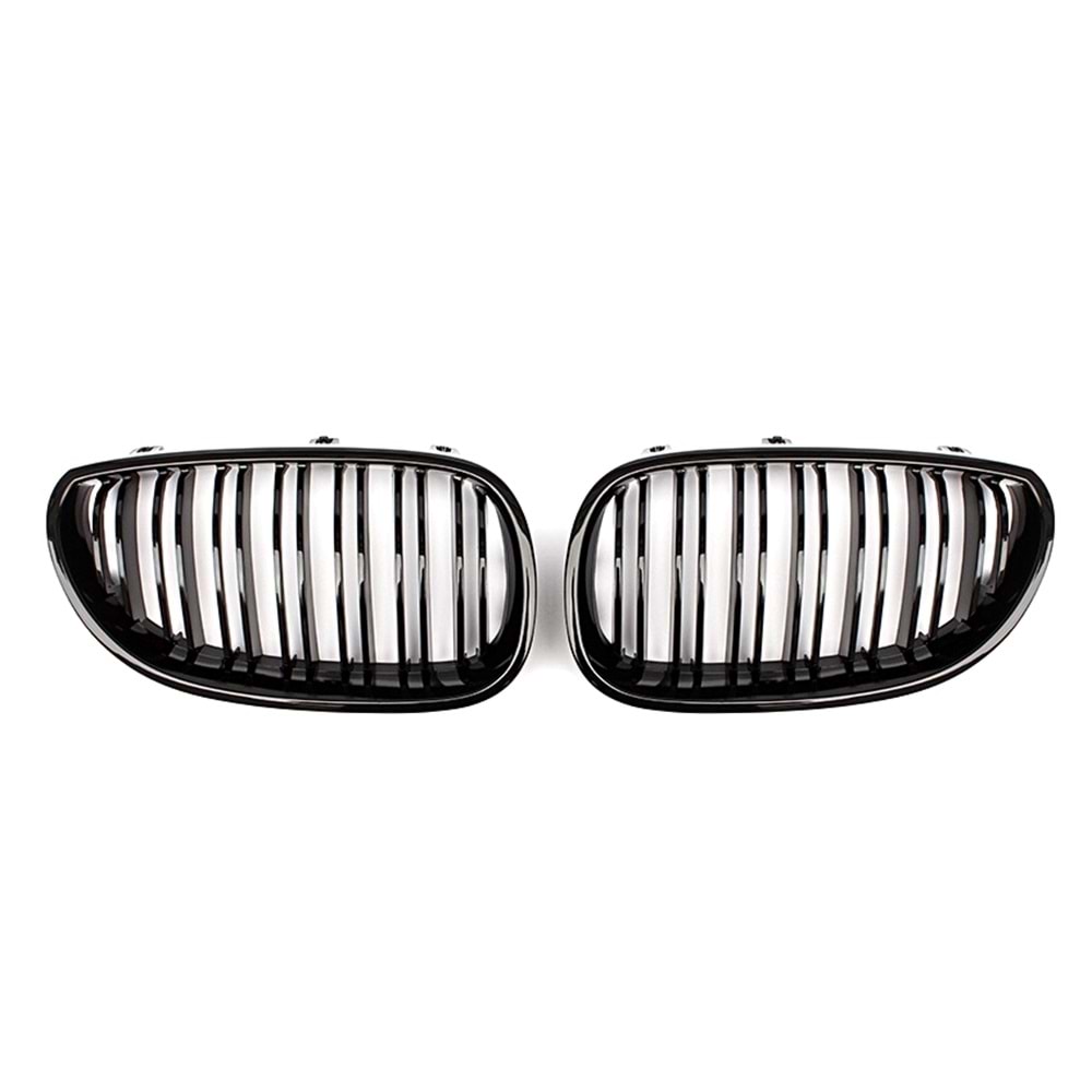 PARLAK SİYAH ÇİFT ŞERİT M5 PANJUR SETİ BMW E60 200
