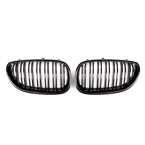 PARLAK SİYAH ÇİFT ŞERİT M5 PANJUR SETİ BMW E60 200